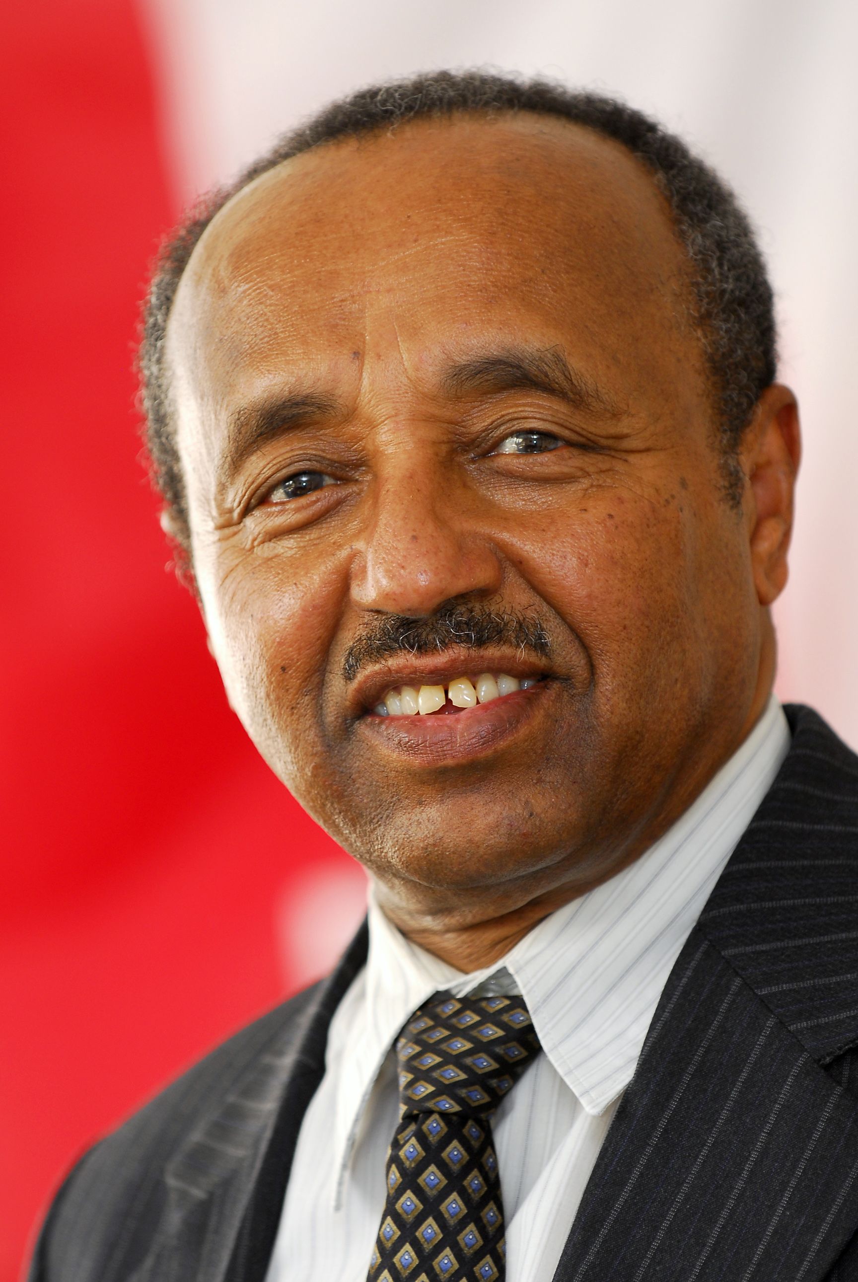 Head and shoulder shot of Bekele Geleta looking at the camera