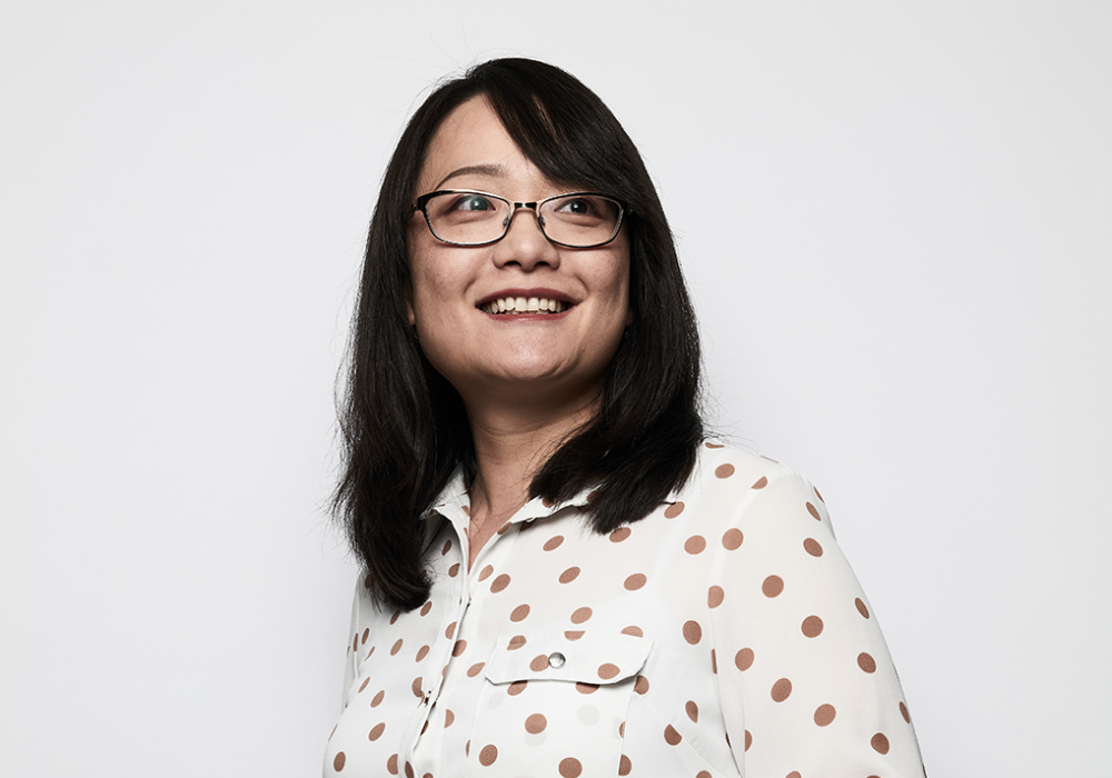 Aiqin poses for profile picture